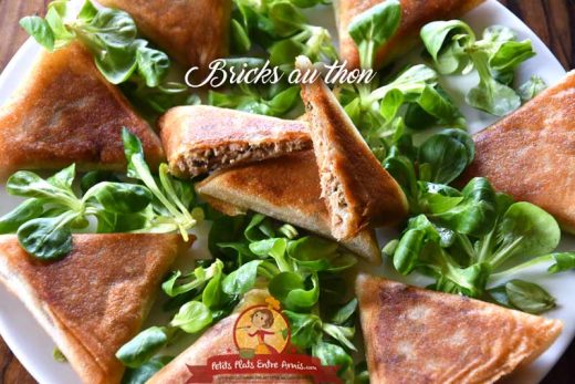 Recette bricks au thon