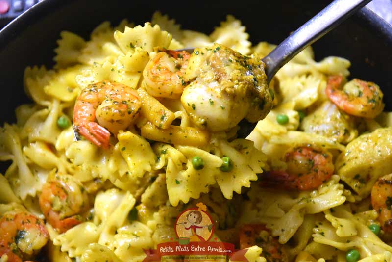 Cuisson Pâtes façon paëlla