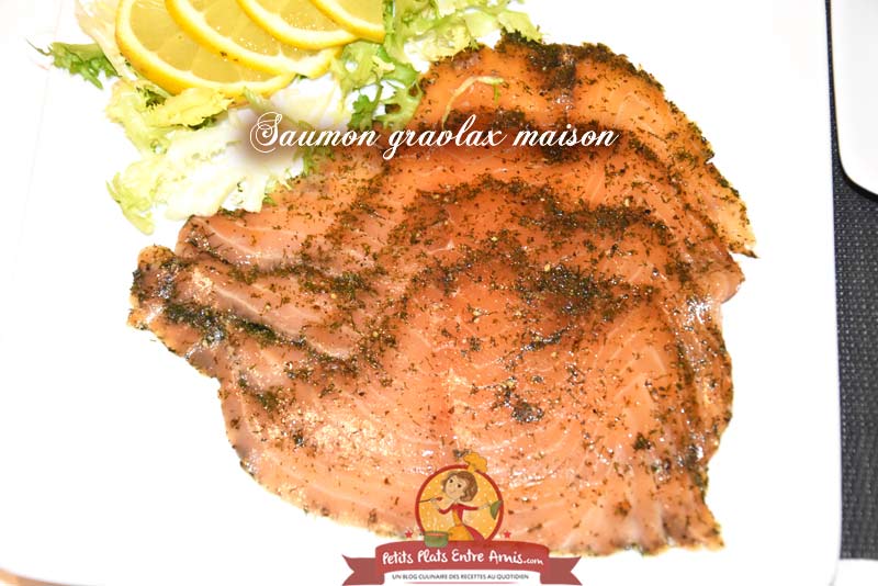 Recette saumon gravlax maison